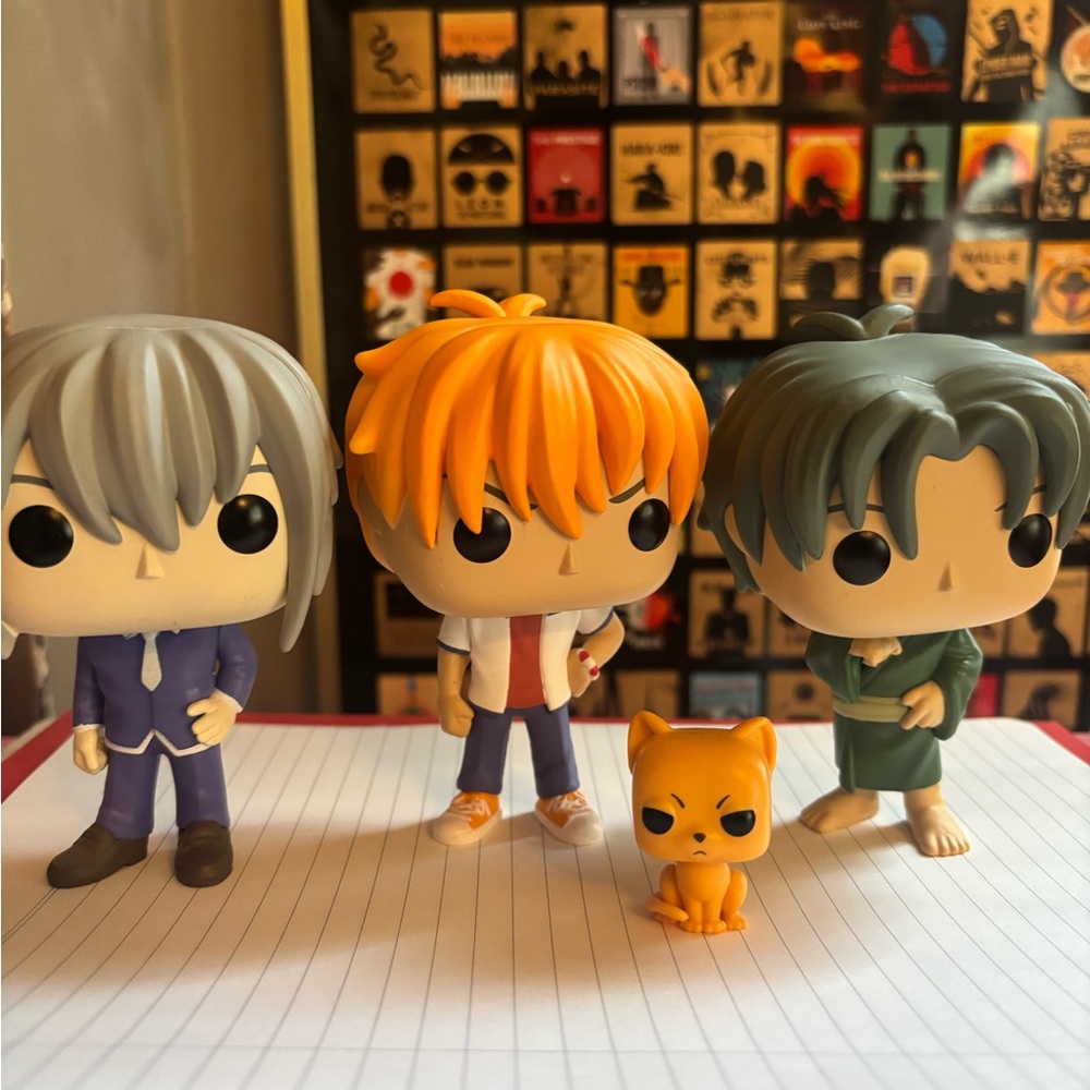 Fruits Basket Funko Pop- Yuki, Kyo, Shigure